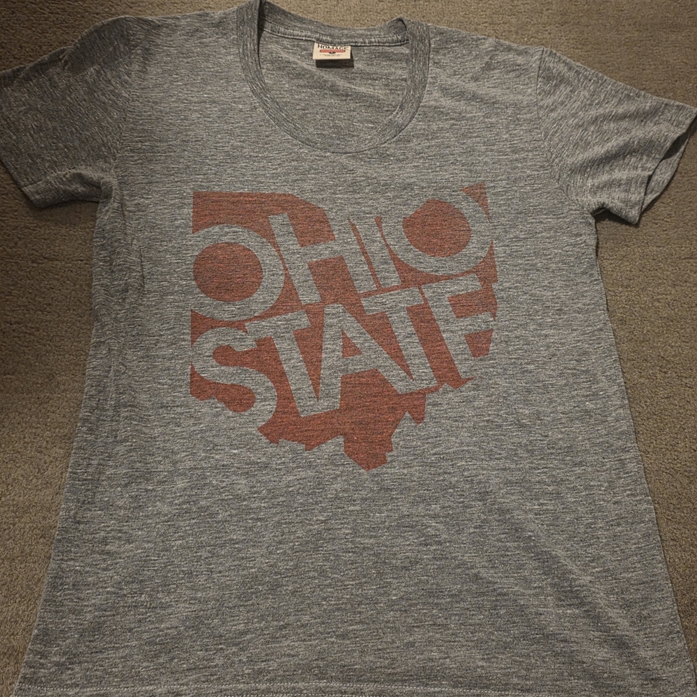HOMAGE Charcoal Tee with Red Label
